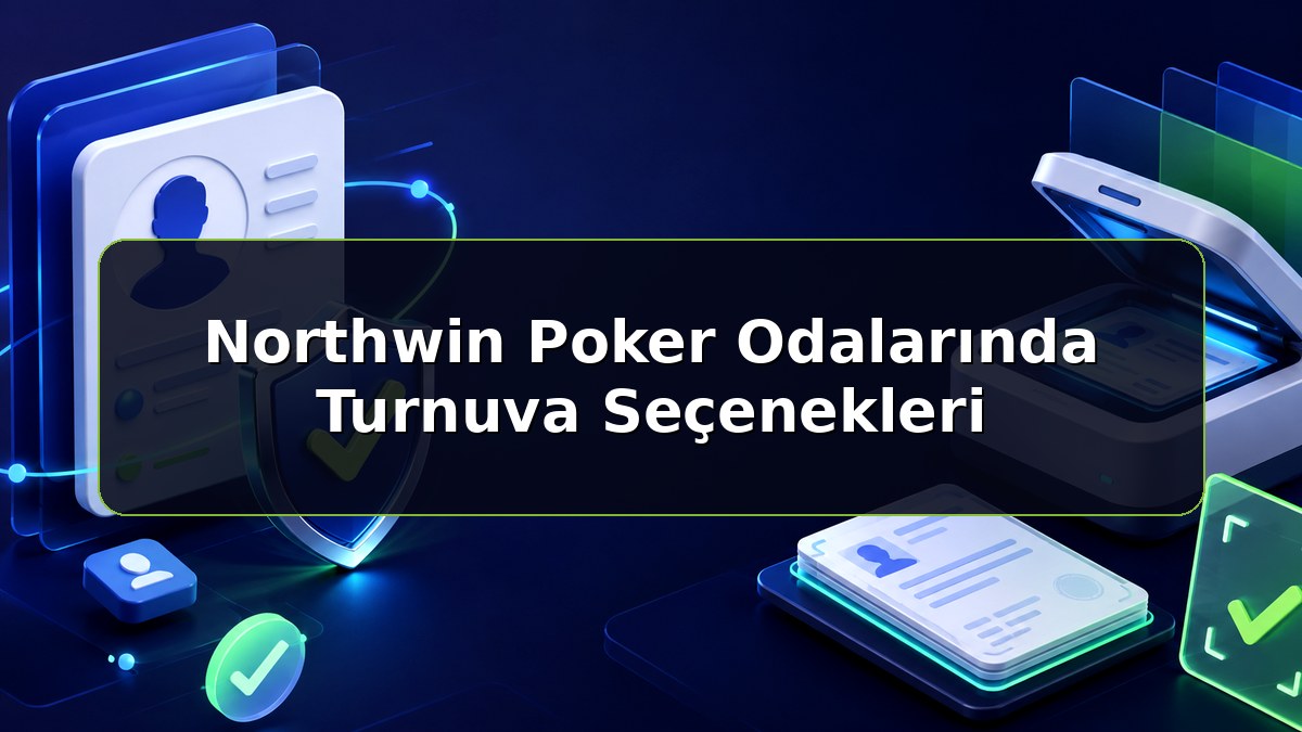 Northwin Poker Odalarında Turnuva Seçenekleri konulu Northwin bilgilendirme görseli