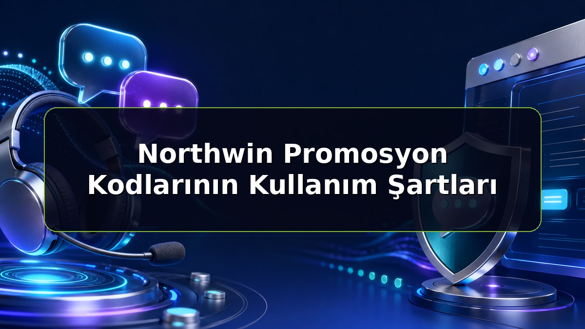 Northwin Promosyon Kodlarının Kullanım Şartları konulu Northwin bilgilendirme görseli