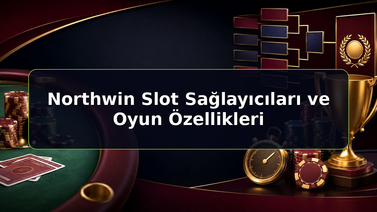 Northwin Slot Sağlayıcıları ve Oyun Özellikleri konulu Northwin bilgilendirme görseli